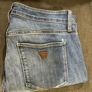 Guess Light Blue Denim Jeans size 27- Sexy Curve